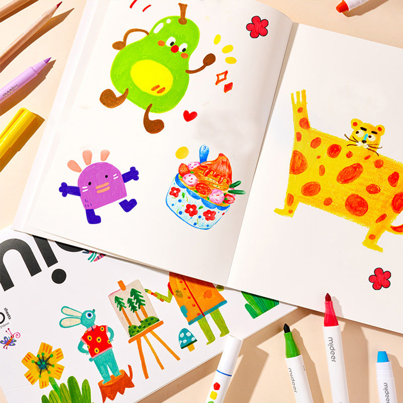 MD1590 Coloring Book for Kids Ages 4-8 (Coloring Books for Kids)