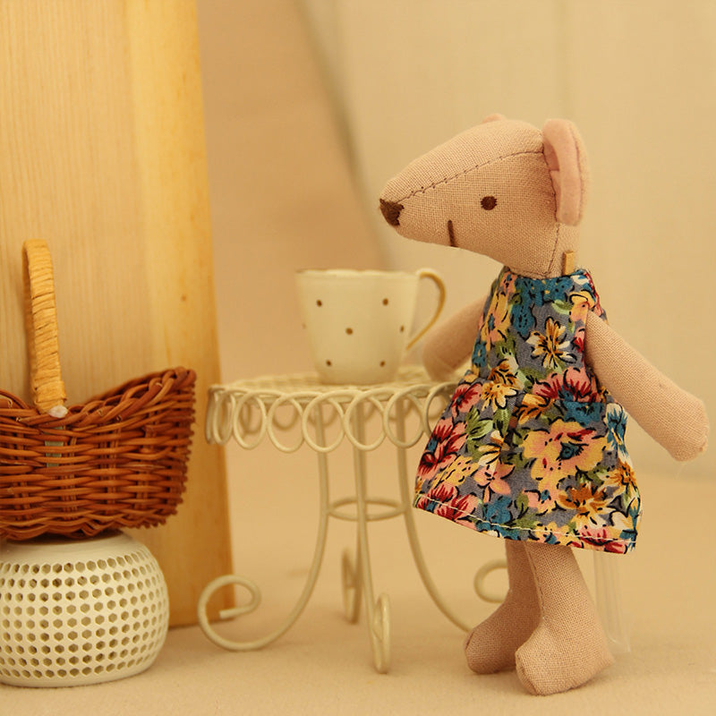 Handmade Plush Stuffed Animal – 6”, Use as Toy or Nursery Room Decor