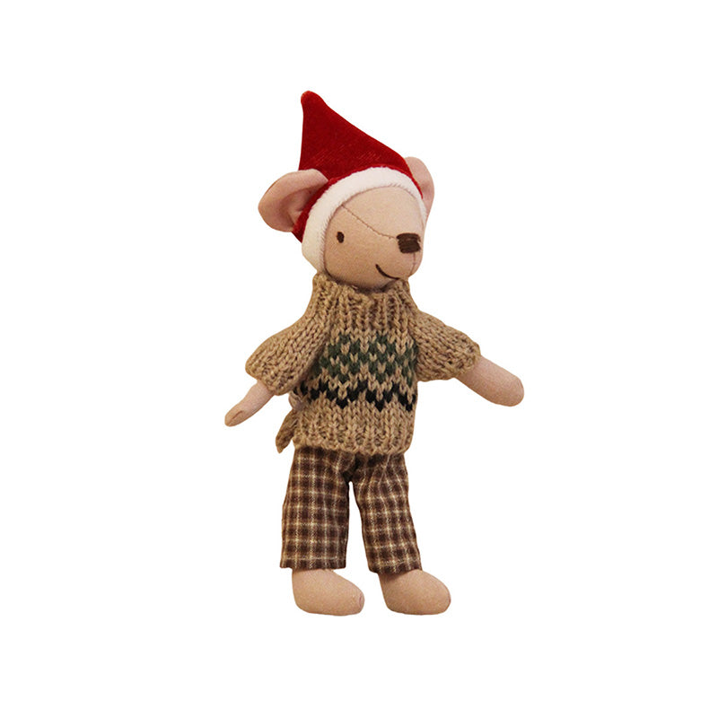 High Quality Handmade Christmas Plush Stuffed Animal Toys – 6”, Use as Toy or Nursery Room Decor