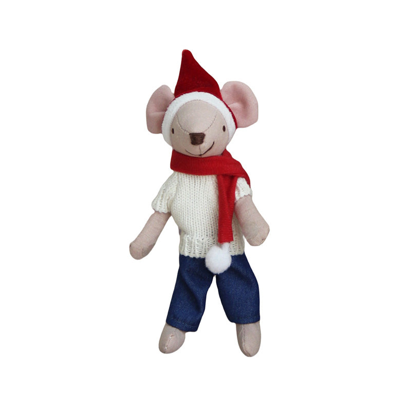 High Quality Handmade Christmas Plush Stuffed Animal Toys – 6”, Use as Toy or Nursery Room Decor