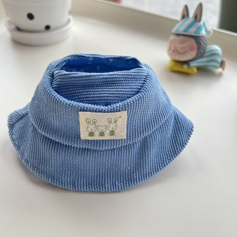 Cute Hat & Outfit Set for Labubu 17cm Dolls, Adorable Dress-Up Accessories for Labubu Doll,No Doll