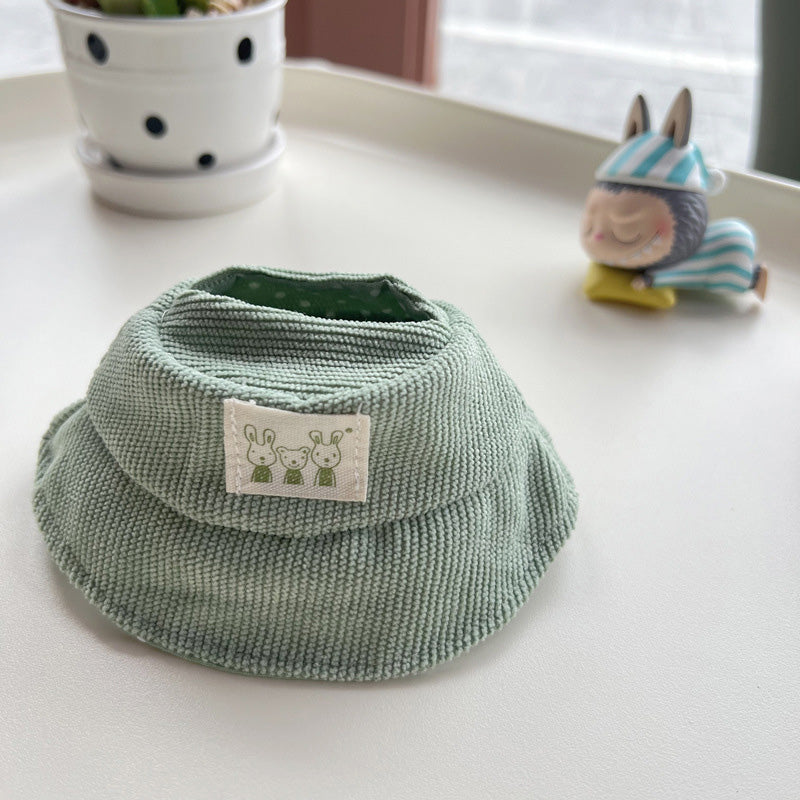 Cute Hat & Outfit Set for Labubu 17cm Dolls, Adorable Dress-Up Accessories for Labubu Doll,No Doll