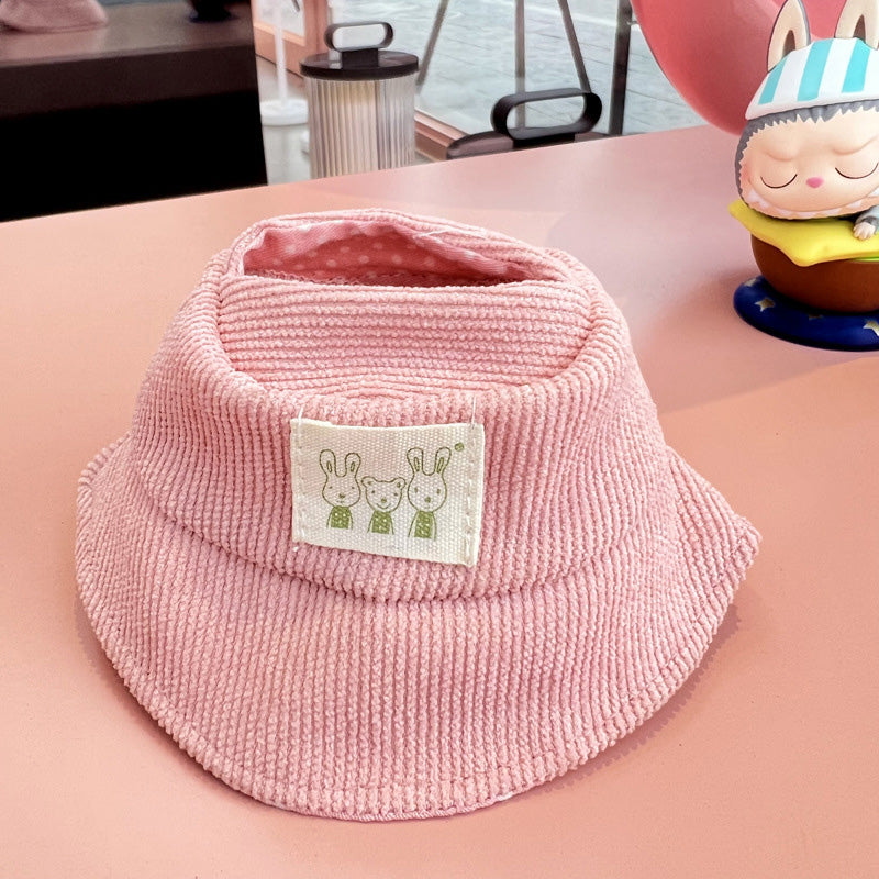 Cute Hat & Outfit Set for Labubu 17cm Dolls, Adorable Dress-Up Accessories for Labubu Doll,No Doll