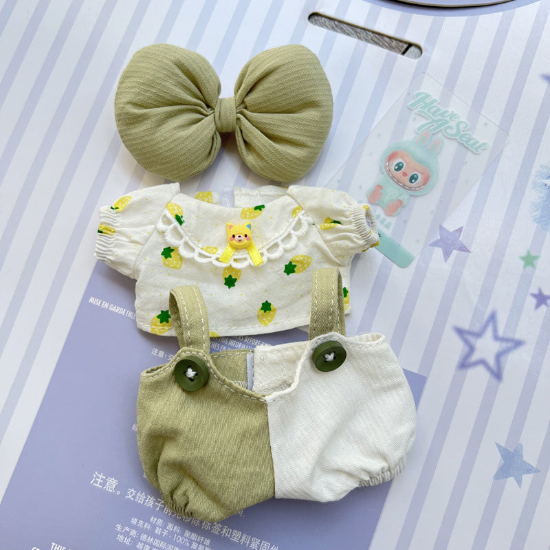 Doll Clothes Luxury Chic Style Set for Labubu Dolls, High-End Fashion 17cm Dolls And 38cm Dolls Accessories Premium with Labubu, Outfit Accessories No Doll