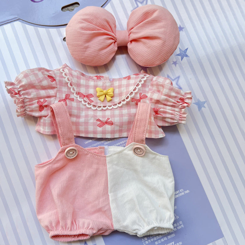 Doll Clothes Luxury Chic Style Set for Labubu Dolls, High-End Fashion 17cm Dolls And 38cm Dolls Accessories Premium with Labubu, Outfit Accessories No Doll