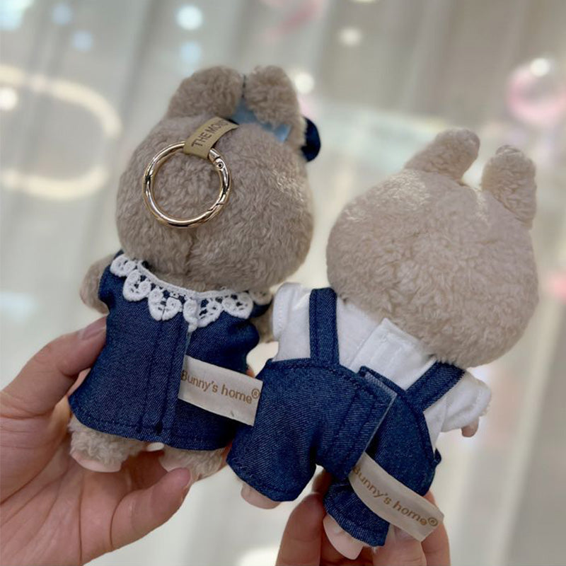 Doll Clothes Luxury Chic Style Set for Labubu Dolls, High-End Fashion 17cm Dolls Accessories Premium with Labubu, Outfit Accessories No Doll