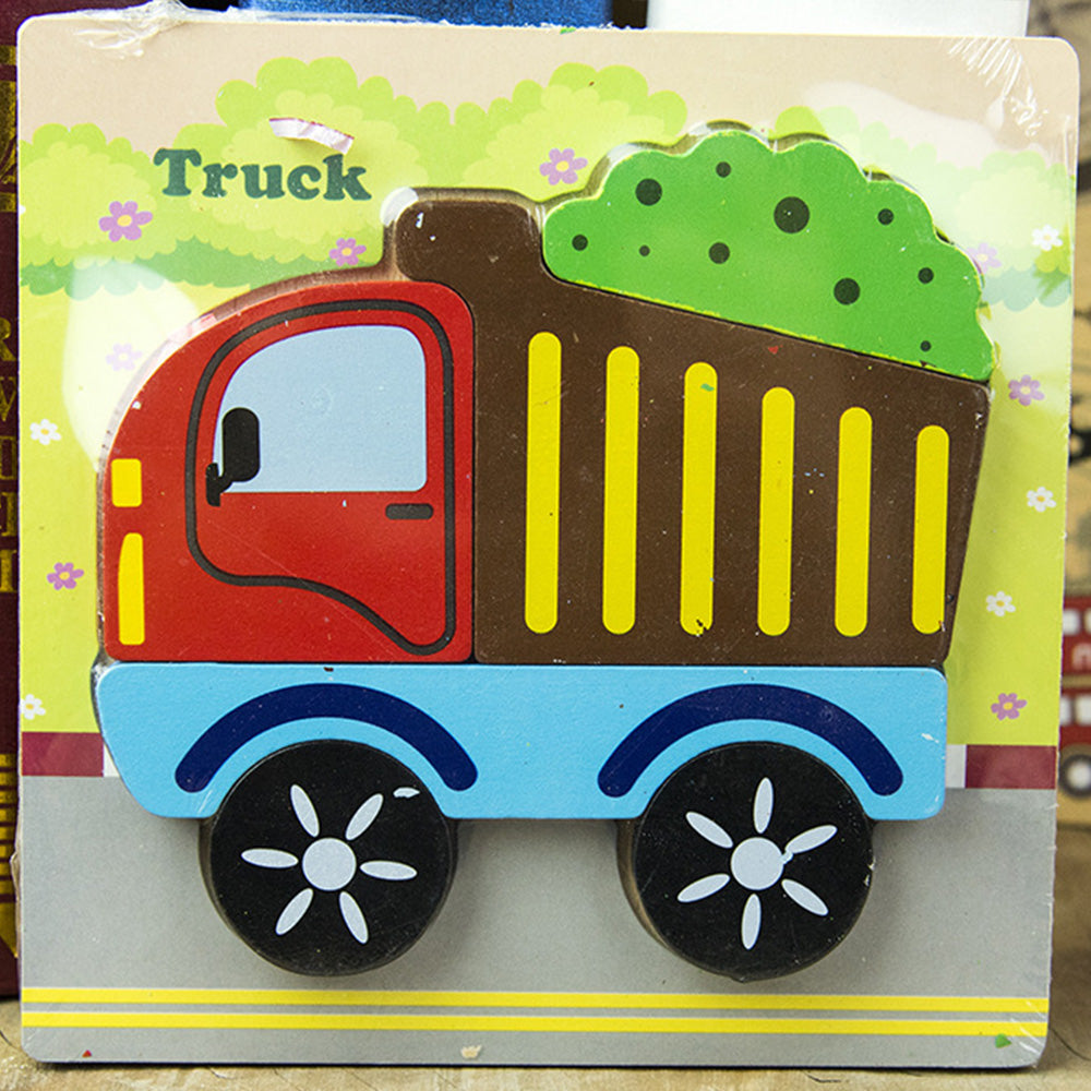 JM-1110 Wooden Toddler Puzzles, Animal Montessori Toys for 1-3 Year Old Boys & Girls, Learning Educational Preschool Toys, Great Gifts for 1 2 3 Year Olds