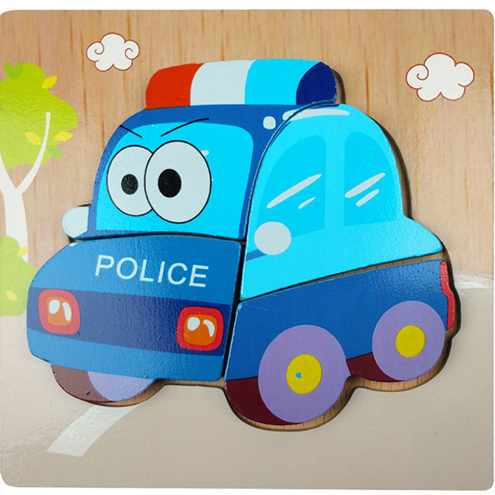 JM-1110 Wooden Toddler Puzzles, Animal Montessori Toys for 1-3 Year Old Boys & Girls, Learning Educational Preschool Toys, Great Gifts for 1 2 3 Year Olds