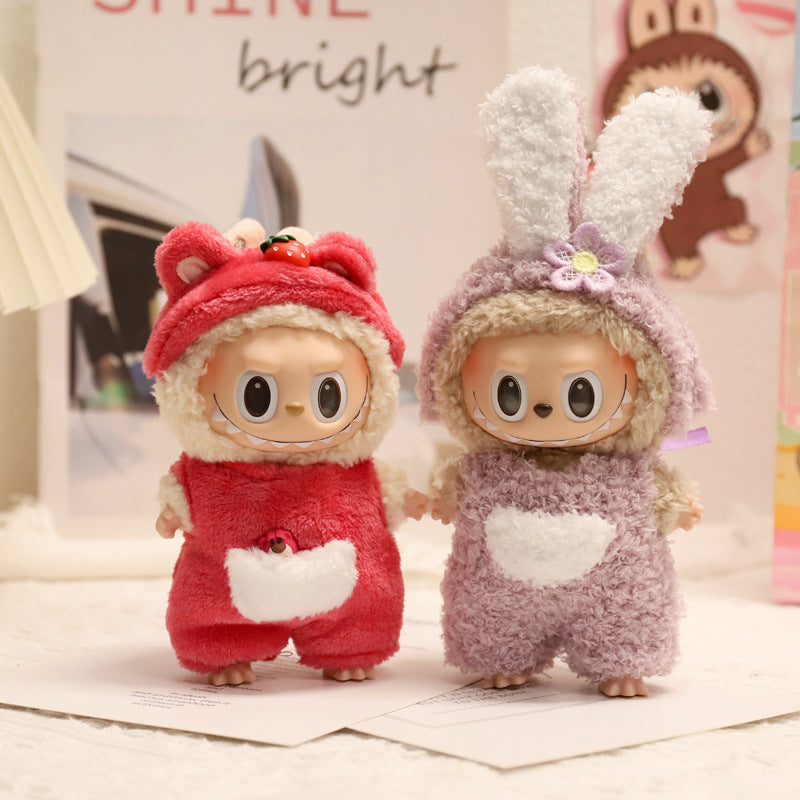 Designer Clothes for Dolls Accessories15cm /17cm Doll Clothing Set Replacement Outfit 3Pcs Set
