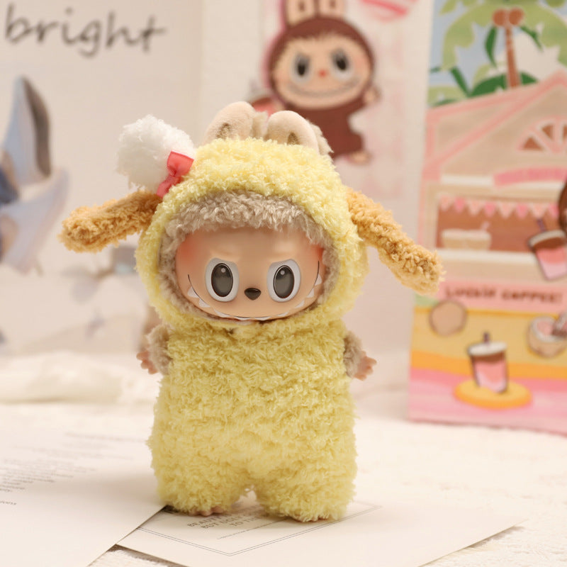 Designer Clothes for Dolls Accessories15cm /17cm Doll Clothing Set Replacement Outfit 3Pcs Set