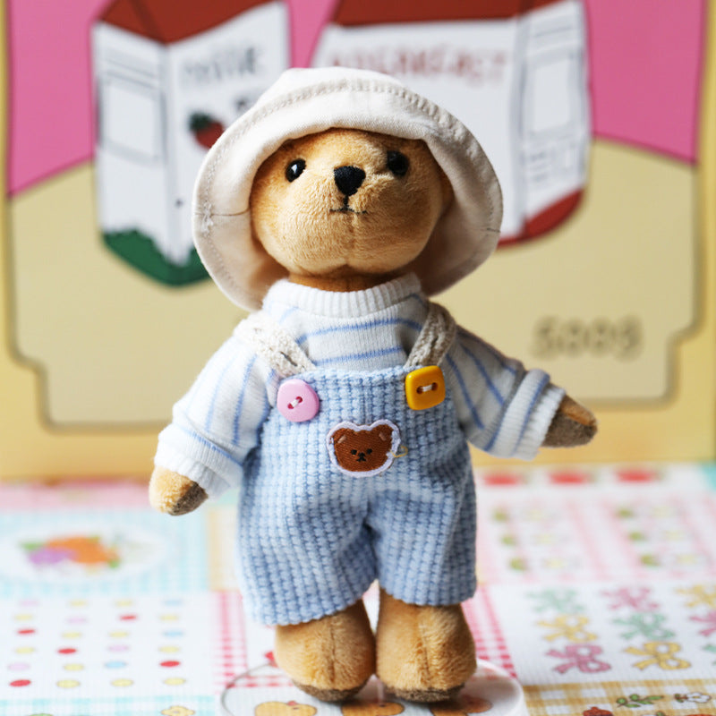 Cute Overalls For 12cm Dolls, Doll Clothes Suitable For 12cm Dolls Accessories, Clothes For Dolls Outfit(NO Doll)