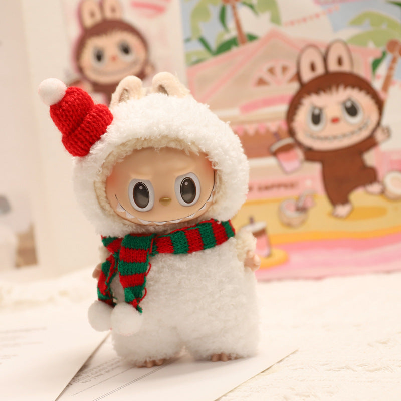 Designer Clothes for Dolls Accessories15cm /17cm Doll Clothing Set Replacement Outfit 3Pcs Set