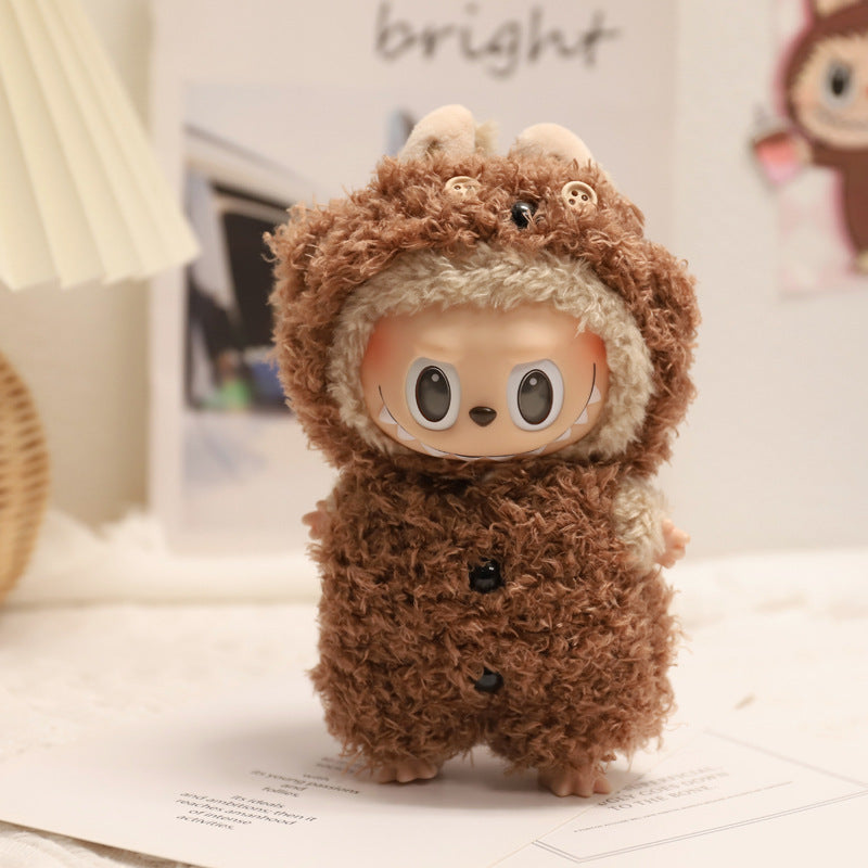 Designer Clothes for Dolls Accessories15cm /17cm Doll Clothing Set Replacement Outfit 3Pcs Set