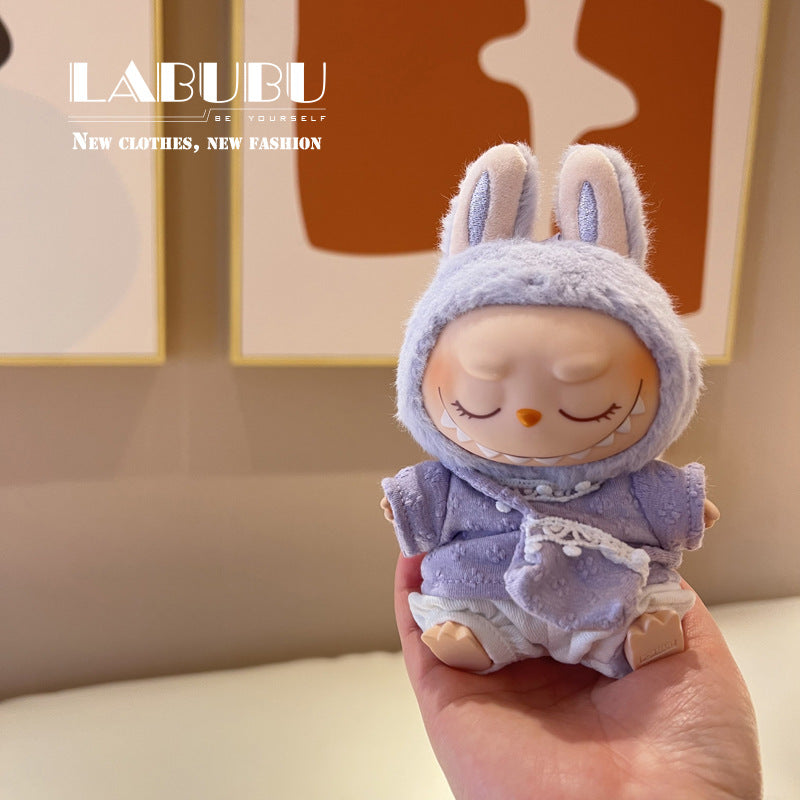 17cm/40cm Clothes Set(NO Doll), Overalls Set for 17cm/40cm Accessories Suit, Cute Clothes for Dress up Unique Style