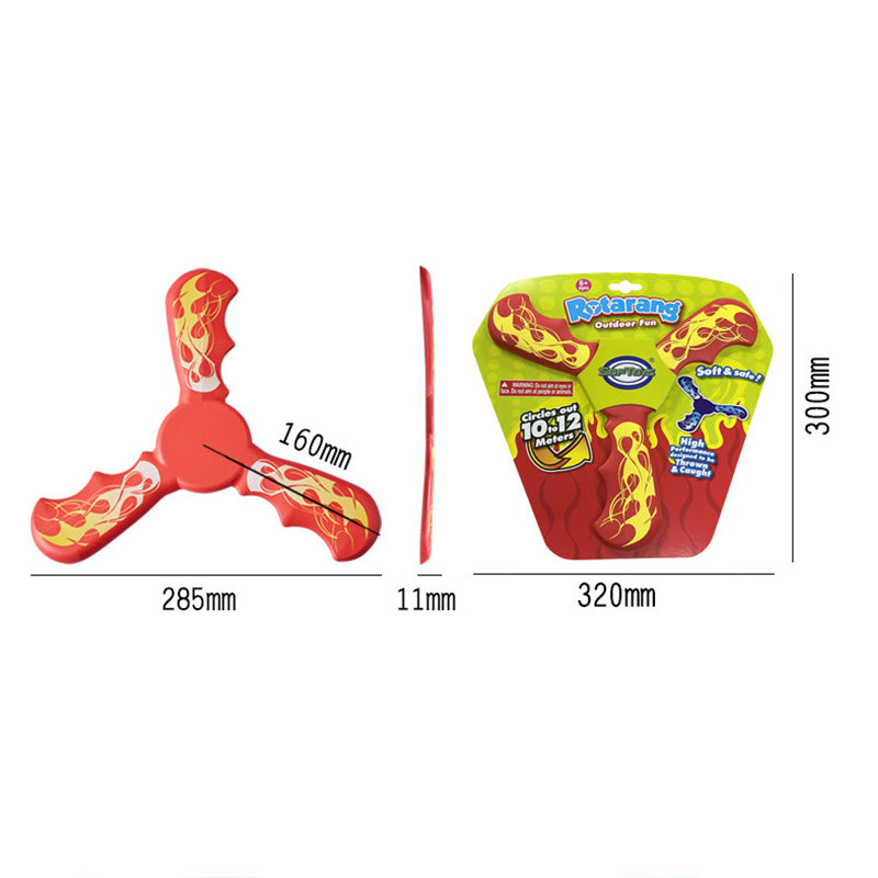 ST3005 Outdoor Boomerang For Kids, Light Foam for Safe,Outdoor Boomerang Fun! for Kids 6 7 8 9 10 Year Old Boy Gifts