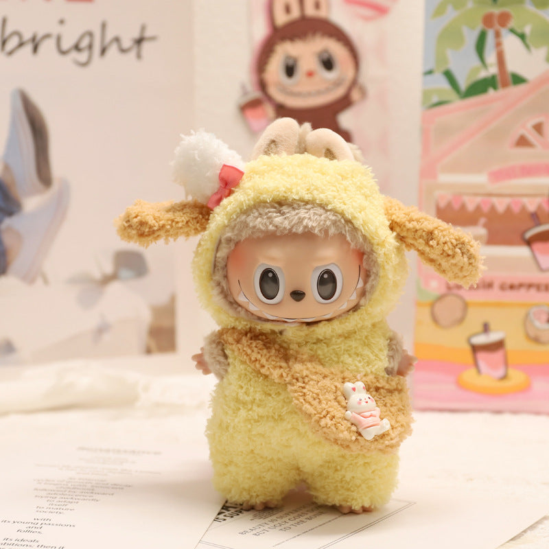 Designer Clothes for Dolls Accessories15cm /17cm Doll Clothing Set Replacement Outfit 3Pcs Set