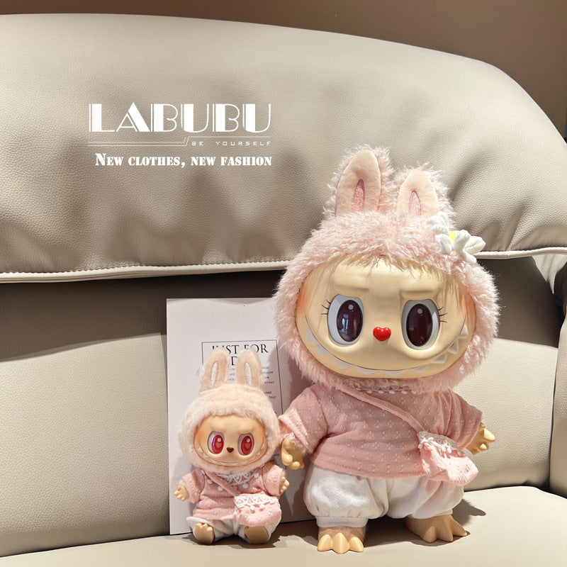17cm/40cm Clothes Set(NO Doll), Overalls Set for 17cm/40cm Accessories Suit, Cute Clothes for Dress up Unique Style