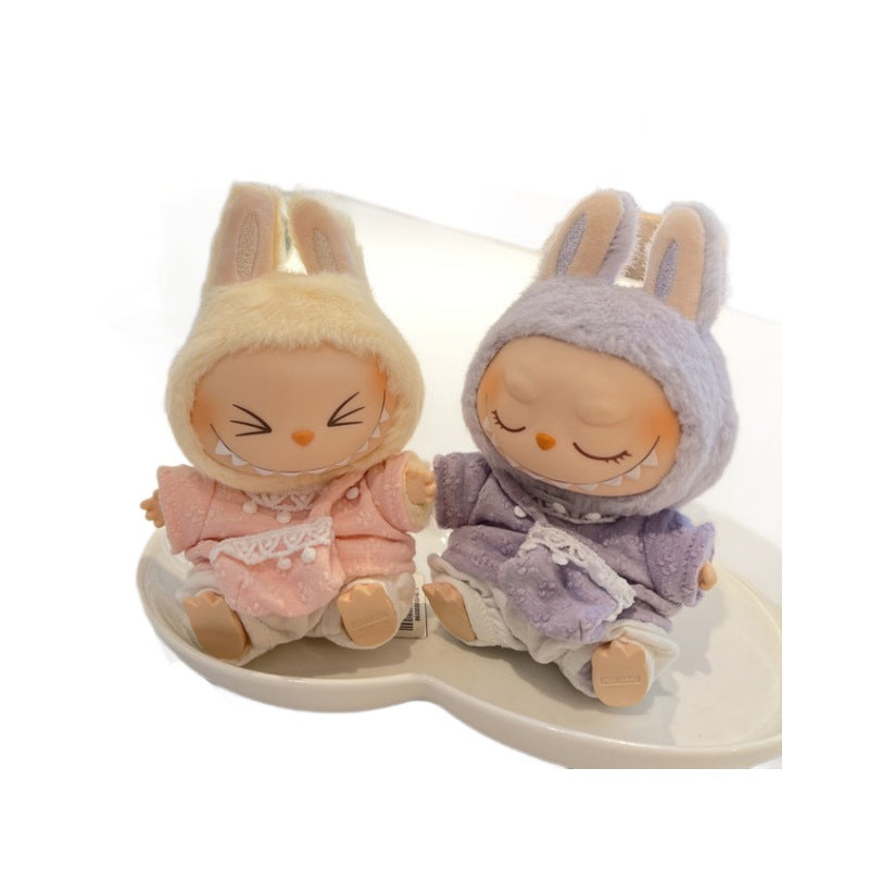 17cm/40cm Clothes Set(NO Doll), Overalls Set for 17cm/40cm Accessories Suit, Cute Clothes for Dress up Unique Style