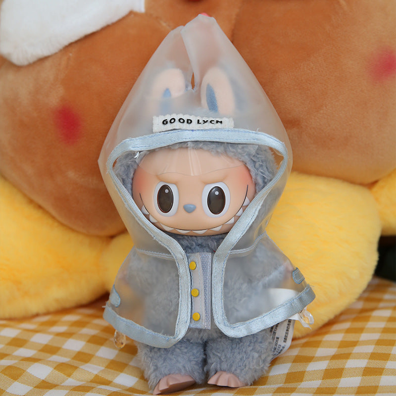 Rain Coat For 17cm Dolls, Stylish Adorable Dolls Clothes Accessories, Cute Clothes For Dress Up Unique Style