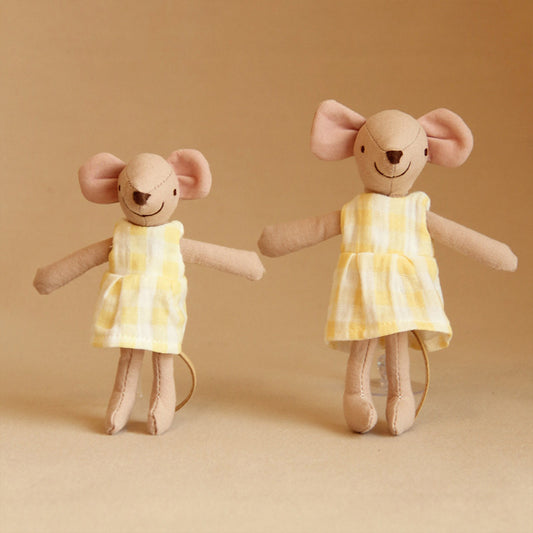 Handmade Plush Stuffed Animal – 6”, Use as Toy or Nursery Room Decor
