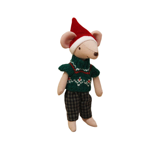 High Quality Handmade Christmas Plush Stuffed Animal Toys – 6”, Use as Toy or Nursery Room Decor
