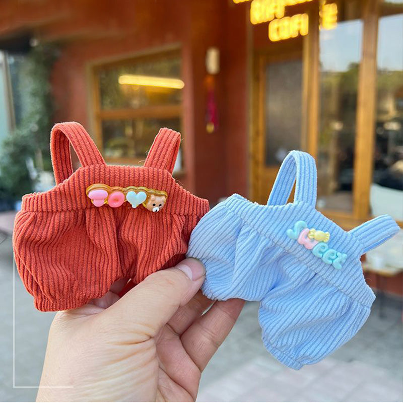 Clothes for Labubu Doll, Cute Hat & Outfit Set for Labubu 17cm Dolls, Adorable Dress-Up Accessories for Labubu Doll