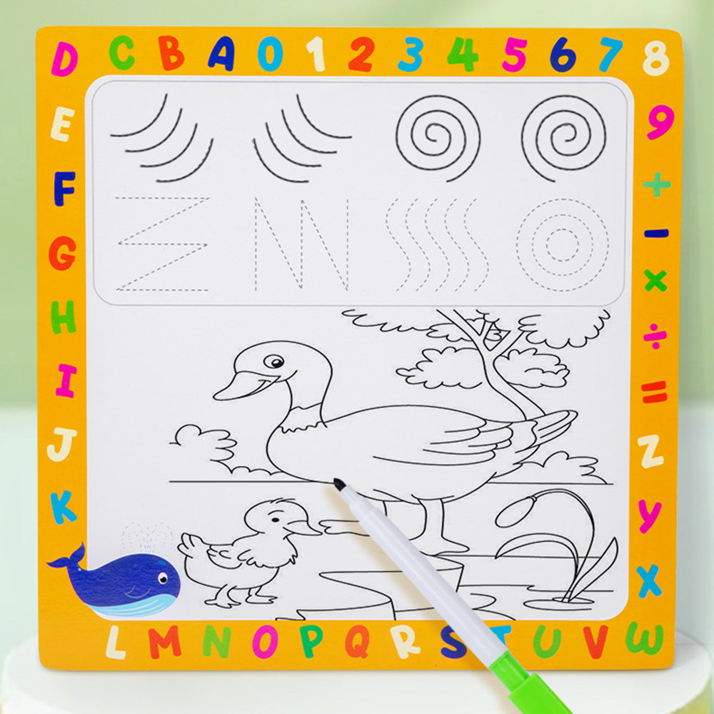 LCM-041502 Peg Puzzles For Toddlers, Wooden Brain Puzzles for Kids, Assembly Puzzles for 1-3 Year Old Boys & Girls